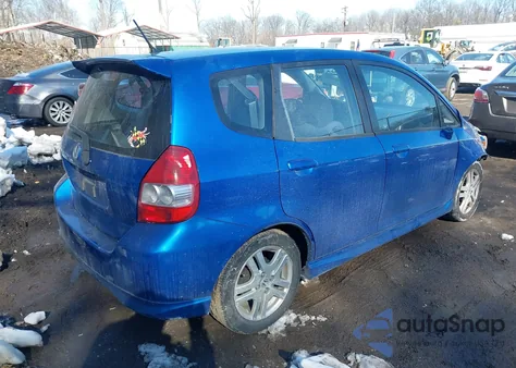 2008 Honda Fit Sport z USA, uszkodzony, nr VIN JHMGD38648S018965